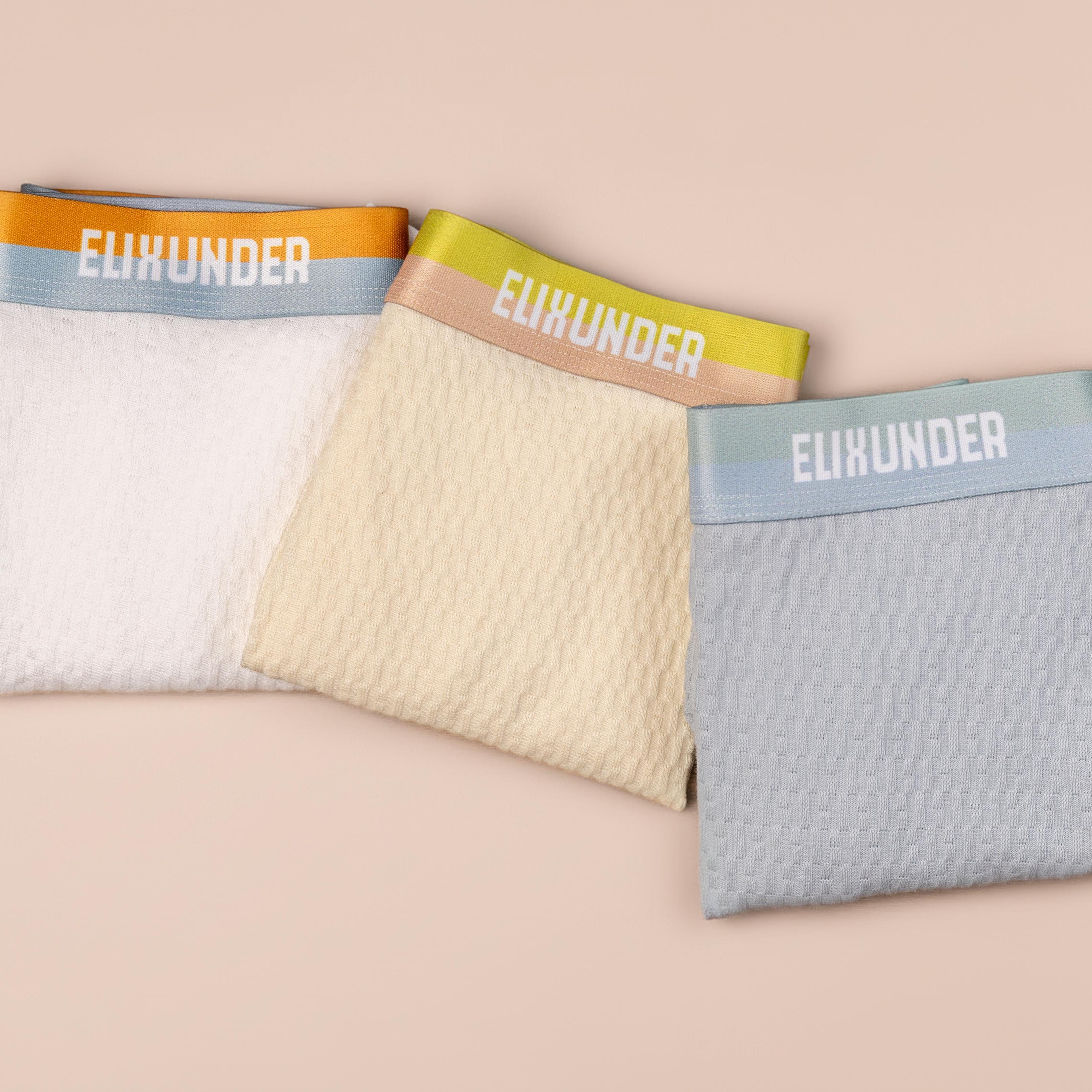 Elixunder® Saf Pamuklu Erkek Boxer
